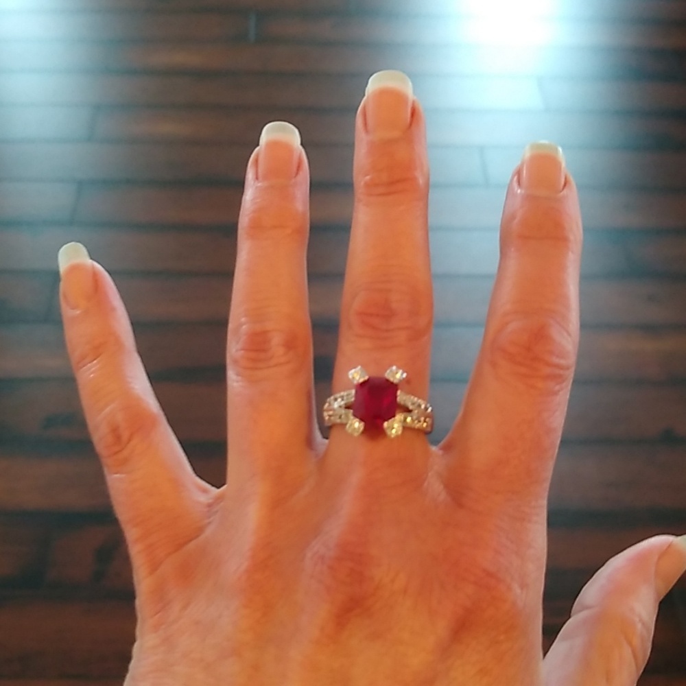 Rhinestone Ring